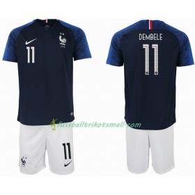 Fußballtrikots Frankreich DEMBELE 11 2 star Kinder WM 2018 Heimtrikotsatz kaufen
